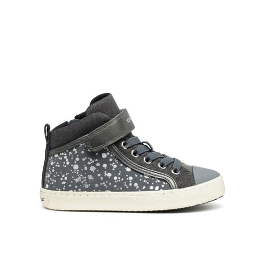 Sneakersy Geox J Kalispera J744GI 0DHAJ C9017 S Szary ze sklepu eobuwie.pl w kategorii Buty sportowe dziecięce - zdjęcie 185819563