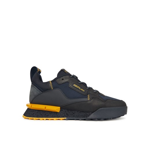 Sneakersy REPLAY Field M GMS1P .000.C0066L Granatowy ze sklepu eobuwie.pl w kategorii Buty sportowe męskie - zdjęcie 185819623