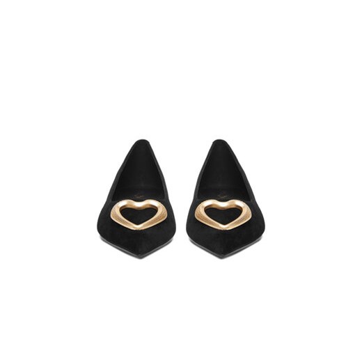 Baleriny Eva Minge EO-ELLA-1750-1-2 Czarny 37 eobuwie.pl