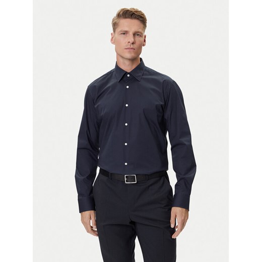 BOSS Koszula H-Joe 50549923 Granatowy Regular Fit ze sklepu MODIVO w kategorii Koszule męskie - zdjęcie 185820390