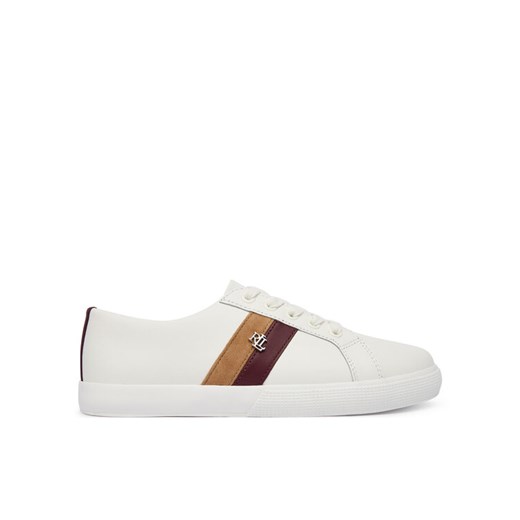 LAUREN RALPH LAUREN Sneakersy Janson II 802979187003 Biały ze sklepu MODIVO w kategorii Buty sportowe damskie - zdjęcie 185820424