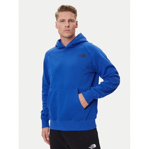 The North Face Bluza Redbox NF0A89F9 Niebieski Regular Fit ze sklepu MODIVO w kategorii Bluzy męskie - zdjęcie 185820463