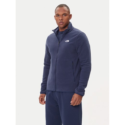 The North Face Polar Glacier NF0A8D0R Granatowy Regular Fit ze sklepu MODIVO w kategorii Bluzy męskie - zdjęcie 185820501