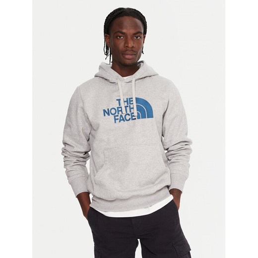 The North Face Bluza Drew Peak NF0A89EM Szary Regular Fit ze sklepu MODIVO w kategorii Bluzy męskie - zdjęcie 185820513