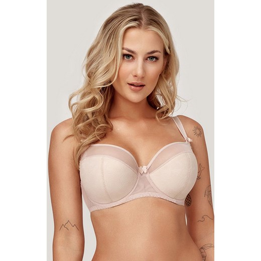 Azal biustonosz półusztywniany semi-soft beżowy Anita, Kolor beżowy, Rozmiar 70E, AZAL ze sklepu Primodo w kategorii Biustonosze - zdjęcie 185821264