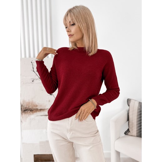sweter hartfield bordowy one size ze sklepu UBRA w kategorii Swetry damskie - zdjęcie 185821900
