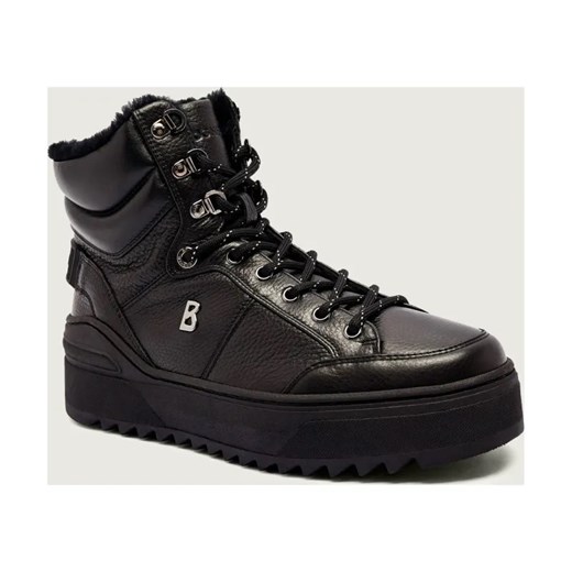 Bogner Skórzane sneakersy BUCHAREST 3 D | z dodatkiem wełny ze sklepu Gomez Fashion Store w kategorii Buty sportowe męskie - zdjęcie 185822621