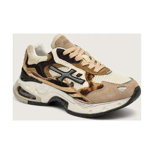 Premiata Sneakersy SHARKYD | z dodatkiem skóry ze sklepu Gomez Fashion Store w kategorii Buty sportowe damskie - zdjęcie 185822624