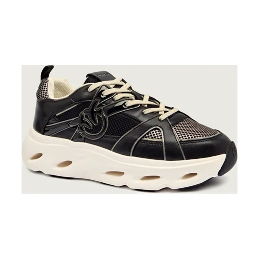 Pinko Sneakersy PINK 06 | z dodatkiem skóry ze sklepu Gomez Fashion Store w kategorii Buty sportowe damskie - zdjęcie 185822630