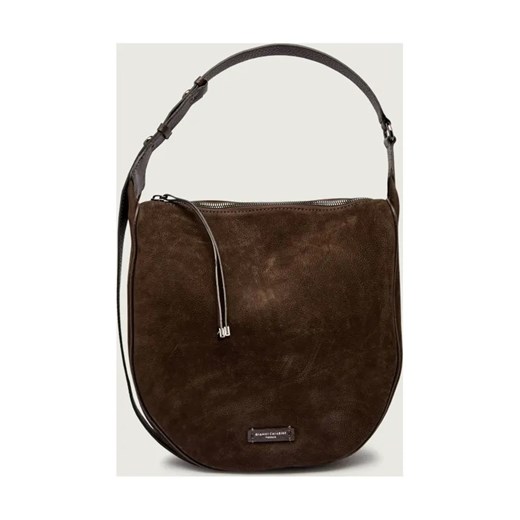 GIANNI CHIARINI Skórzana torebka na ramię CHARLOTTE ze sklepu Gomez Fashion Store w kategorii Torby Shopper bag - zdjęcie 185822642