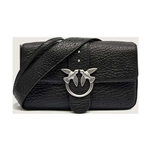 Pinko Skórzana torebka na ramię LOVE ONE CLASSIC SLOUCHY ze sklepu Gomez Fashion Store w kategorii Listonoszki - zdjęcie 185822644