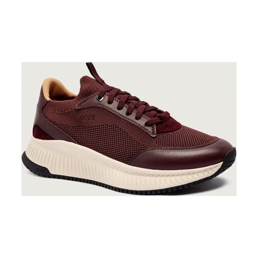 BOSS BLACK Sneakersy TTNM EVO_Slon_knbult | z dodatkiem skóry ze sklepu Gomez Fashion Store w kategorii Buty sportowe męskie - zdjęcie 185822744