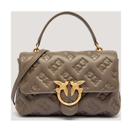 Pinko Skórzany kuferek LOVE LADY PUFF CLASSIC ze sklepu Gomez Fashion Store w kategorii Kuferki - zdjęcie 185822794