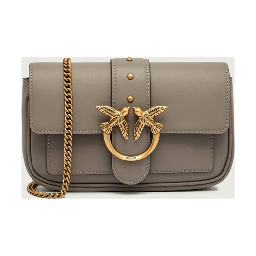 Pinko Skórzana torebka na ramię LOVE ONE POCKET ze sklepu Gomez Fashion Store w kategorii Torebki damskie - zdjęcie 185822801