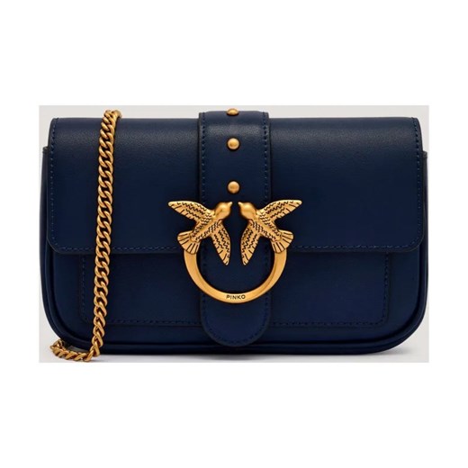 Pinko Skórzana torebka na ramię LOVE ONE POCKET ze sklepu Gomez Fashion Store w kategorii Torebki damskie - zdjęcie 185822802