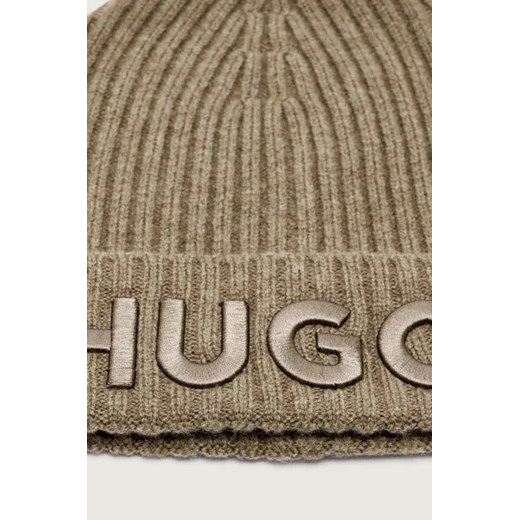 HUGO Wełniana czapka X565-7 OS Gomez Fashion Store