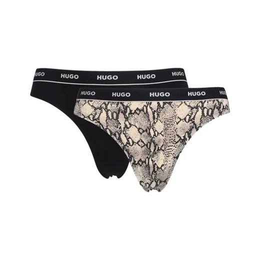 Hugo Bodywear Stringi 3-pack DESIGN ze sklepu Gomez Fashion Store w kategorii Majtki damskie - zdjęcie 185825803