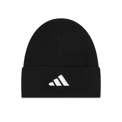 Czapka adidas New Logo Beanie JM0428 Czarny ze sklepu eobuwie.pl w kategorii Czapki zimowe męskie - zdjęcie 185826042