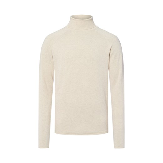 Nils Sundström Męski sweter z dzianiny - Stockholm Mężczyźni Bawełna écru Nils Sundström XXL vangraaf