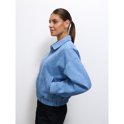 Mohito - Kurtka bomber - niebieski Mohito 40 Mohito