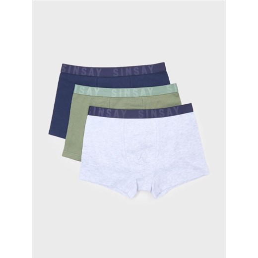 Sinsay - Bokserki 3 pack - wielobarwny ze sklepu Sinsay w kategorii Majtki dziecięce - zdjęcie 185828253