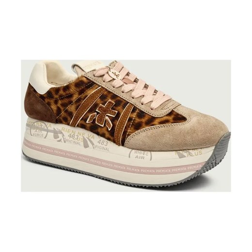 Premiata Skórzane sneakersy BETH ze sklepu Gomez Fashion Store w kategorii Buty sportowe damskie - zdjęcie 185829622