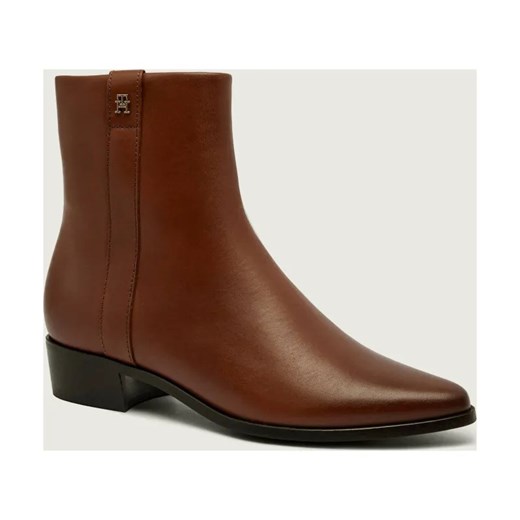 Tommy Hilfiger Skórzane botki ze sklepu Gomez Fashion Store w kategorii Botki - zdjęcie 185829663