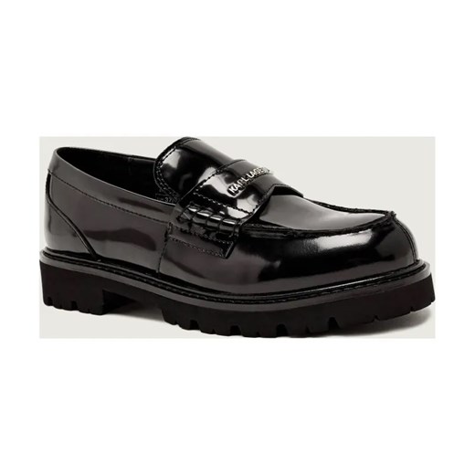Karl Lagerfeld Skórzane loafersy LOWELL ze sklepu Gomez Fashion Store w kategorii Półbuty damskie - zdjęcie 185829683