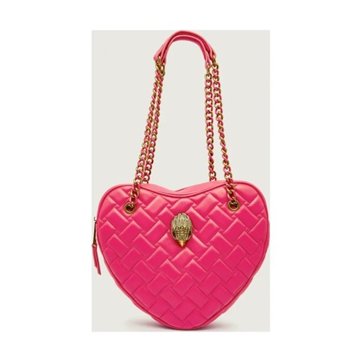 Kurt Geiger Skórzana torebka na ramię KENSINGTON HEART ze sklepu Gomez Fashion Store w kategorii Torebki damskie - zdjęcie 185829734