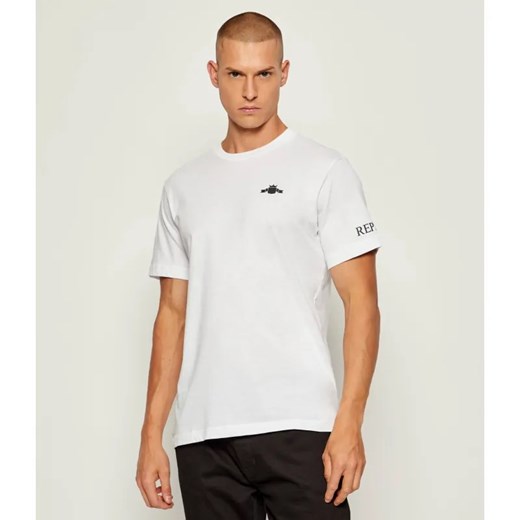 Replay T-shirt | Regular Fit ze sklepu Gomez Fashion Store w kategorii T-shirty męskie - zdjęcie 185829920