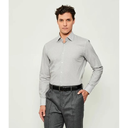 BOSS BLACK Koszula H-HANK-kent-C1-214 | Slim Fit ze sklepu Gomez Fashion Store w kategorii Koszule męskie - zdjęcie 185829924