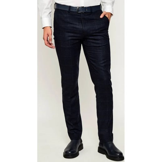 Tommy Hilfiger Spodnie chino Denton | Straight fit | z dodatkiem wełny ze sklepu Gomez Fashion Store w kategorii Spodnie męskie - zdjęcie 185831680