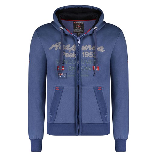 ANAPURNA Bluza &quot;Funiana&quot; w kolorze niebieskim ze sklepu Limango Polska w kategorii Bluzy męskie - zdjęcie 185831690