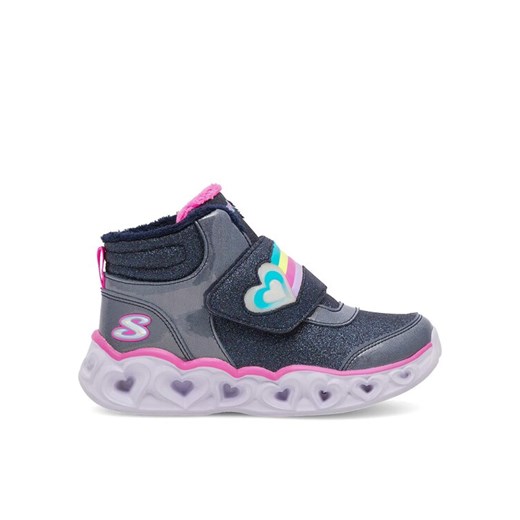 Sneakersy Skechers 302669L NVPK Granatowy ze sklepu eobuwie.pl w kategorii Buty sportowe dziecięce - zdjęcie 185833032