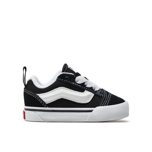 Tenisówki Vans Knu Skool Elastic Lace VN000D0K6BT1 Czarny ze sklepu eobuwie.pl w kategorii Trampki dziecięce - zdjęcie 185833063