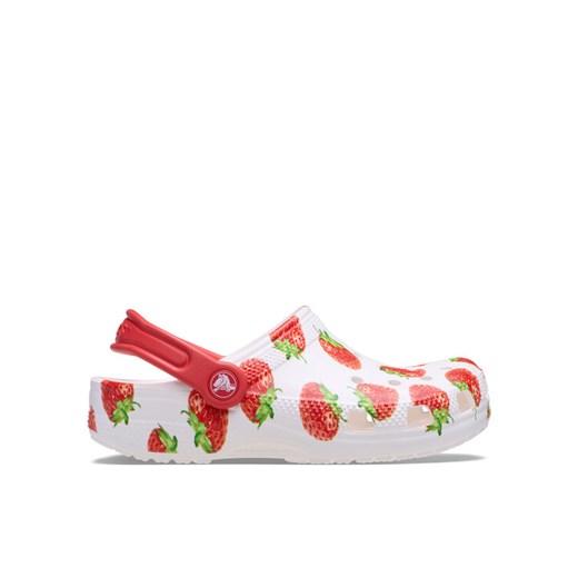 Klapki Crocs Kids’ Classic Fresh Fruits Clog 211020 Biały ze sklepu eobuwie.pl w kategorii Klapki dziecięce - zdjęcie 185833094