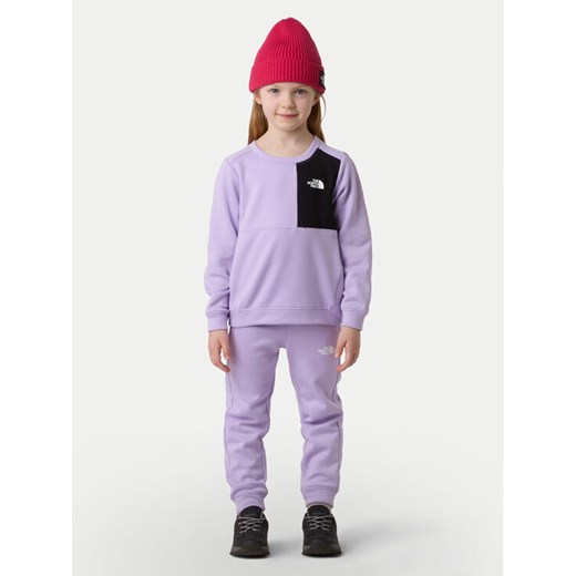 The North Face Dres Performance NF0A8CV0 Fioletowy Regular Fit ze sklepu MODIVO w kategorii Komplety dziewczęce - zdjęcie 185833622