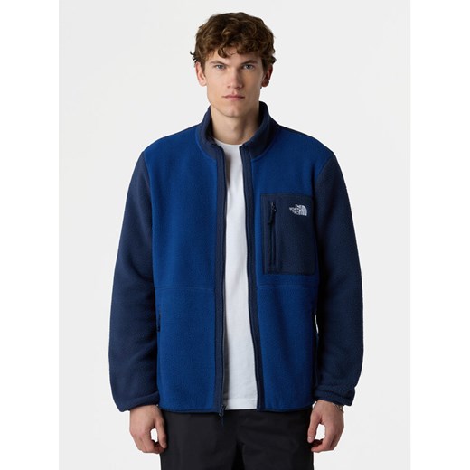 The North Face Polar Yumiori NF0A883R Niebieski Regular Fit ze sklepu MODIVO w kategorii Bluzy męskie - zdjęcie 185833651