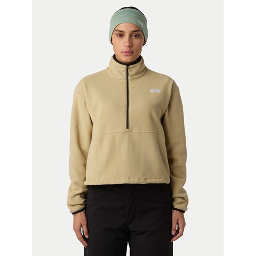 The North Face Polar Glacier NF0A8D2C Beżowy Regular Fit ze sklepu MODIVO w kategorii Bluzy damskie - zdjęcie 185833714
