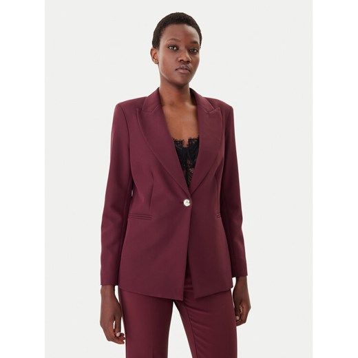 Maryley Marynarka 25IB187/M06/43BU Bordowy Regular Fit ze sklepu MODIVO w kategorii Marynarki damskie - zdjęcie 185833722