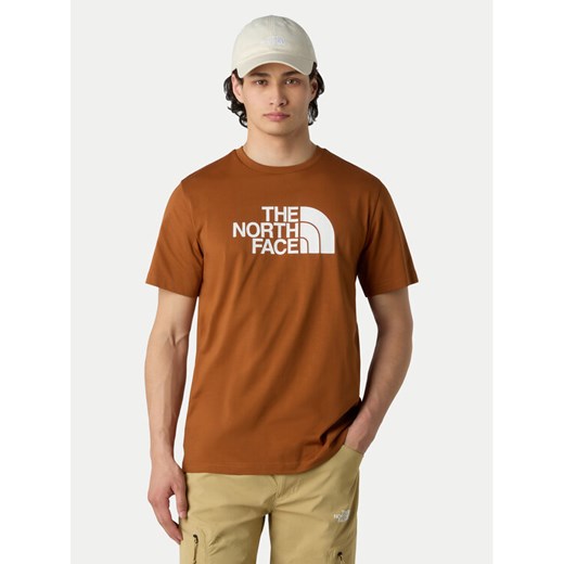 The North Face T-Shirt Easy NF0A8A6C Pomarańczowy Regular Fit ze sklepu MODIVO w kategorii T-shirty męskie - zdjęcie 185833742