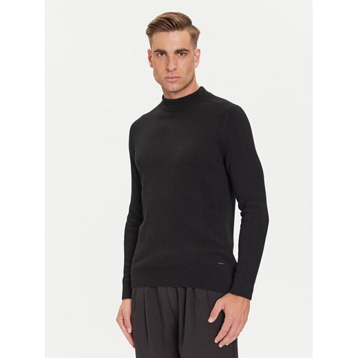 JOOP! Sweter 17 JK-16Luanor 30047357 Czarny Modern Fit ze sklepu MODIVO w kategorii Swetry męskie - zdjęcie 185833800