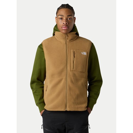 The North Face Kamizelka Yumiori NF0A8B65 Beżowy Regular Fit ze sklepu MODIVO w kategorii Kamizelki męskie - zdjęcie 185833831