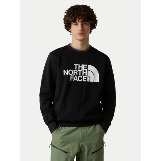 The North Face Bluza Easy NF0A89FG Czarny Regular Fit ze sklepu MODIVO w kategorii Bluzy męskie - zdjęcie 185833832