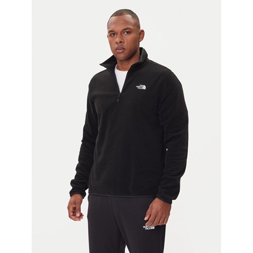 The North Face Polar Glacier NF0A8D0Q Czarny Regular Fit ze sklepu MODIVO w kategorii Bluzy męskie - zdjęcie 185833850