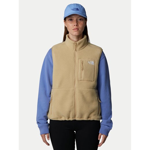 The North Face Bezrękawnik Yumiori NF0A8B6F Beżowy Regular Fit ze sklepu MODIVO w kategorii Kamizelki damskie - zdjęcie 185833920