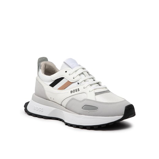 Boss Sneakersy Jonah 50481016 10236948 01 Biały ze sklepu MODIVO w kategorii Buty sportowe damskie - zdjęcie 185833941