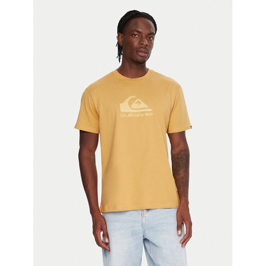 Quiksilver T-Shirt Ev Comp Logo EQYZT08182 Żółty Regular Fit ze sklepu MODIVO w kategorii T-shirty męskie - zdjęcie 185834010