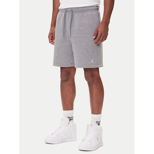 Nike Szorty sportowe FV7285 091 Szary Regular Fit ze sklepu MODIVO w kategorii Spodenki męskie - zdjęcie 185834031