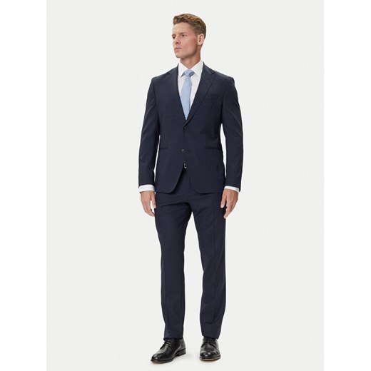 BOSS Garnitur C-Huge 50551777 Granatowy Slim Fit ze sklepu MODIVO w kategorii Garnitury męskie - zdjęcie 185834034